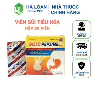 viên sủi tiêu hóa Việt Nam / Ấn Độ - Hỗ trợ đầy hơi khó tiêu (Hộp 20 - 40 viên)