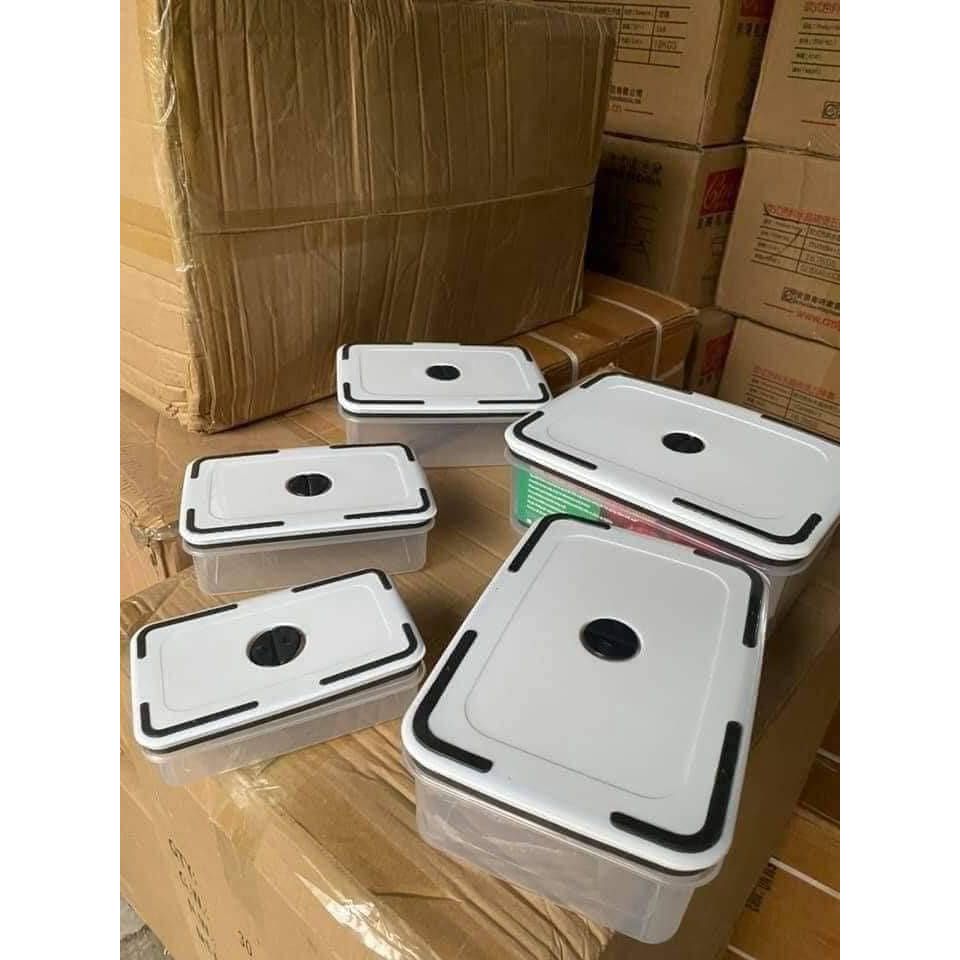 BỘ 5 HỘP ĐỰNG THỰC PHẨM CÓ NẮP ĐẬY SIÊU TIỆN DỤNG