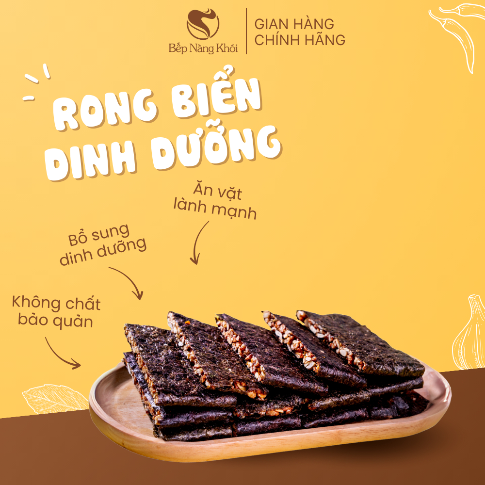 Rong biển hạt dinh dưỡng mật ong giữ trọn hương vị tự nhiên ăn không lo ...