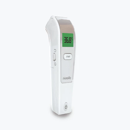 Nhiệt kế điện tử hồng ngoại đo trán Microlife FR1MF1 thích hợp đo thân nhiệt trẻ em và người lớn