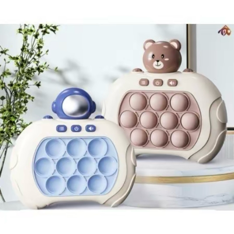 Đồ chơi Pop it thế hệ mới, máy game giải trí bấm nút theo đèn nhạc với nhiều level cho mọi lứa tuổi chính hãng