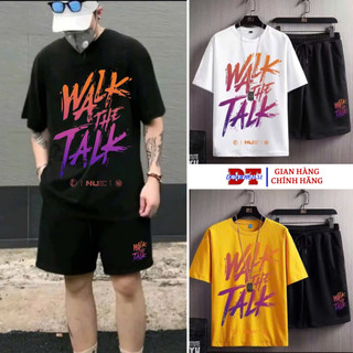 Bộ Đồ Nam WALK Mặc Nhà Cotton Chất Thun Mè, Bộ Thể Thao Nam Xịn Xò Chắc Chắn - DTB SSL