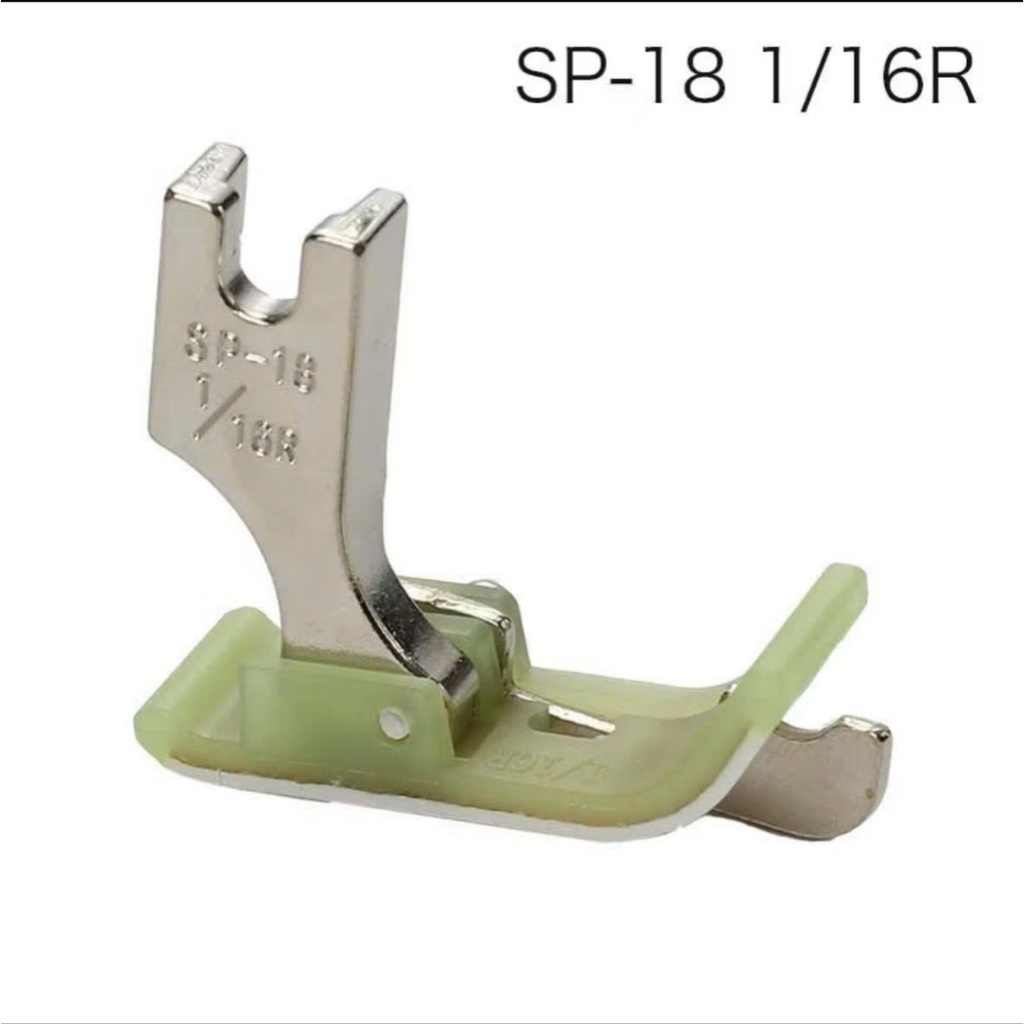 Chân Vịt Mí Diễu Nhựa SP-18 Lá Chắn Phải/Trái – Máy May 1 Kim Công Nghiệp (combo 2 cái)