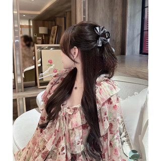 kẹp nơ xinh 2 tầng tiểu thư nhẹ nhàng
