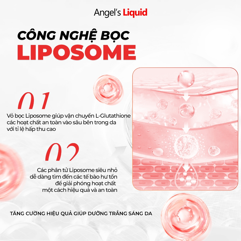 Ảnh Kem Dưỡng Trắng Da Cấp Ẩm Đa Tầng Angel's Liquid 7 Day Whitening Program Glutathione 700 V-Cream 50ml 2