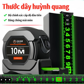 Thước dây Thước dây bằng thép carbon huỳnh quang Thước dây huỳnh quang tự khóa chống mài mòn