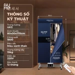 Tủ Sấy Máy Sấy Quần Áo Di Động GUME Có Điều Khiển Từ Xa Đa Năng Tiện Lợi Khử Khuẩn Kháng Mùi Nhanh Khô - Tomato — ảnh 3