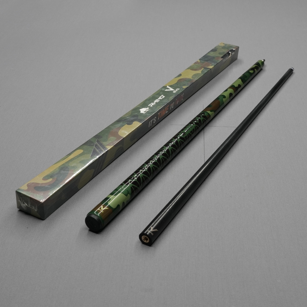 Ảnh Gậy Bida Lỗ Rhino EVO Camo - Forest - Ngọn Sợi Thủy Tinh - Chính Hãng 1