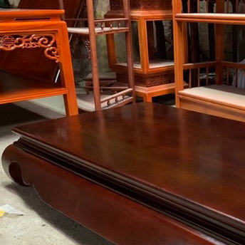 bàn osin trơn mặt 60x1m20 cao 20 gỗ gõ, hương đá, gụ