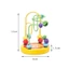 Đồ Chơi Luồn Hạt Gỗ Cho Bé BỐ KHỦNG LONG Luồn Hạt Mini Đồ Chơi Gỗ Thông Minh, Tập Cầm Nắm Cho Bé