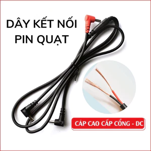 Phụ kiện áo điều hòa Nhật Bản chính hãng, dây cáp kết nối pin quạt kèm củ sạc pin nhanh 20W