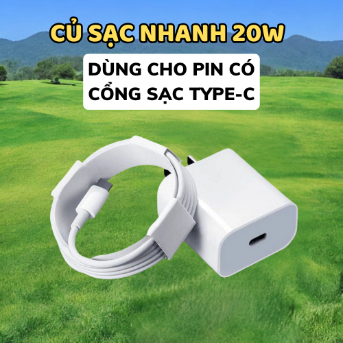 Phụ kiện áo điều hòa Nhật Bản chính hãng, dây cáp kết nối pin quạt kèm củ sạc pin nhanh 20W