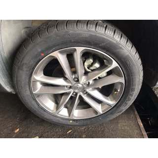 Lốp MILESTAR 235/55R19 -Lắp cho xe CARNIVAL, SANTAFE, LEXUS RX350.  Lốp thương hiệu Mỹ chạy cực êm giá lại mềm. #advenza