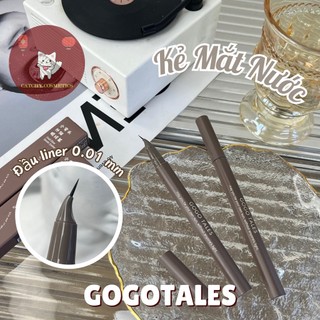 [GOGO TALES] Bút Kẻ Mắt Nước GOGO TALES Đầu Cong Siêu Mảnh Small Elbow Slender Eyeliner (GT686)