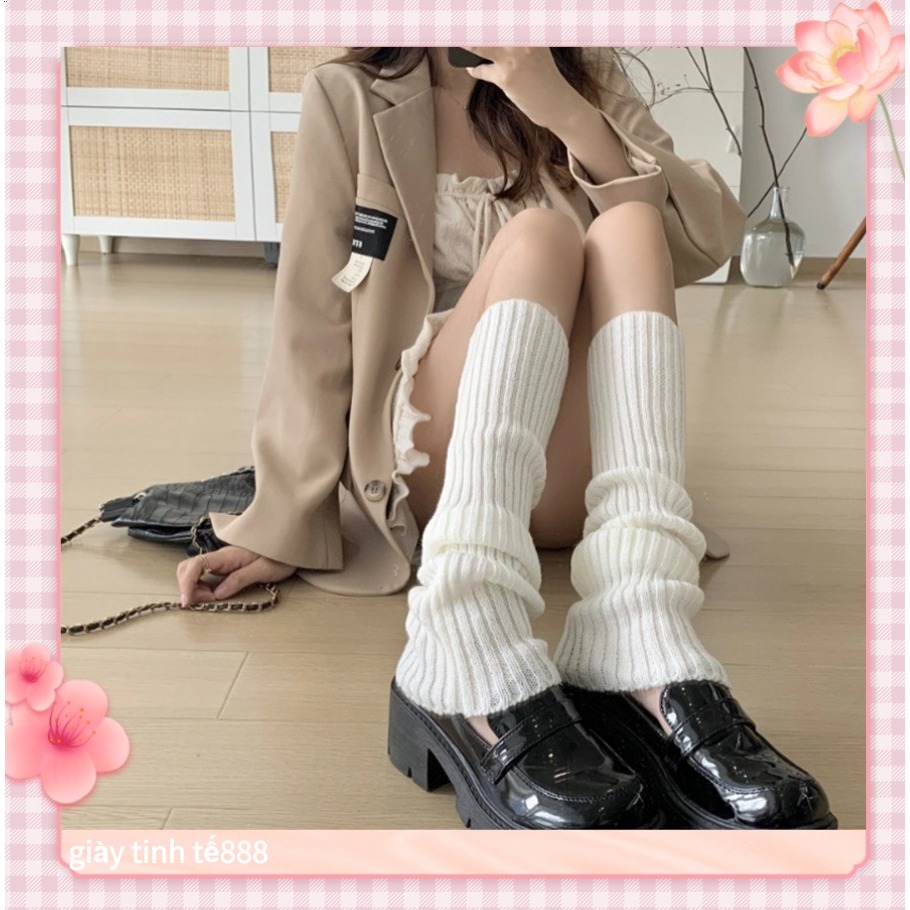 🔥Còn hàng🔥Vớ dệt kim 70cm phong cách lolita hàn quốc