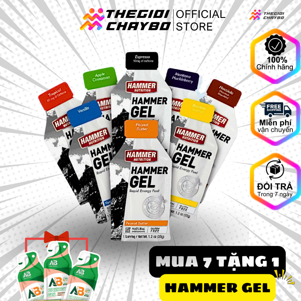 Gel Năng lượng HAMMER | 40ml - 90kcal