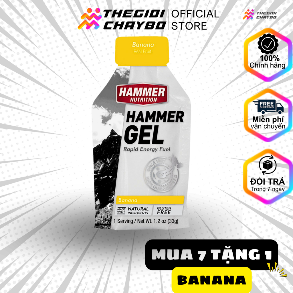 Gel Năng lượng HAMMER | 40ml - 90kcal