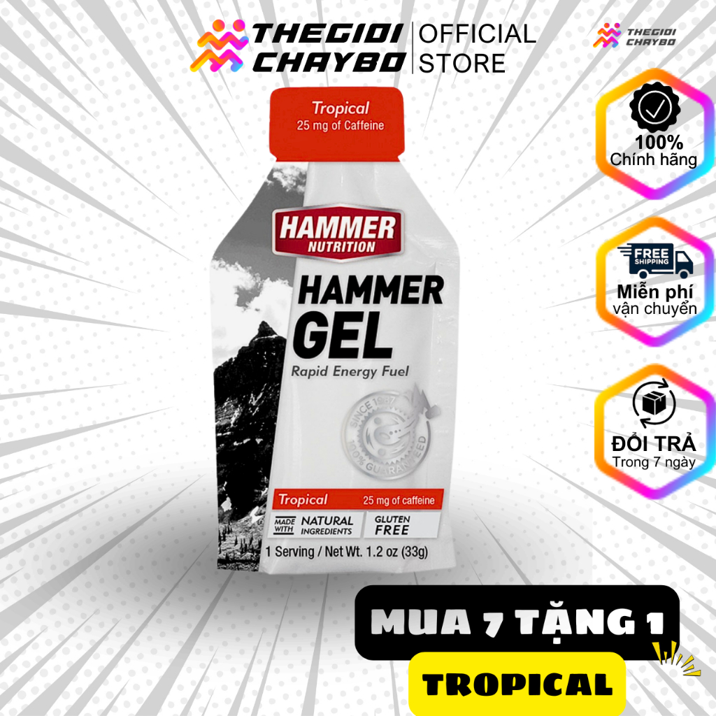 Gel Năng lượng HAMMER | 40ml - 90kcal