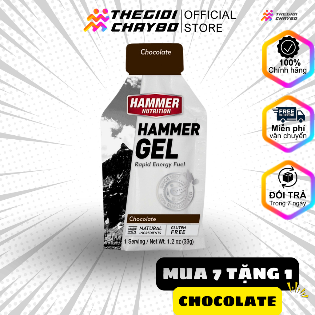 Gel Năng lượng HAMMER | 40ml - 90kcal