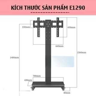 Gía Treo TiVi Di Động 32 - 66 Inch - Kệ Treo TiVi Xoay Ngang - Dọc Chuyên Dụng Quảng Cáo
