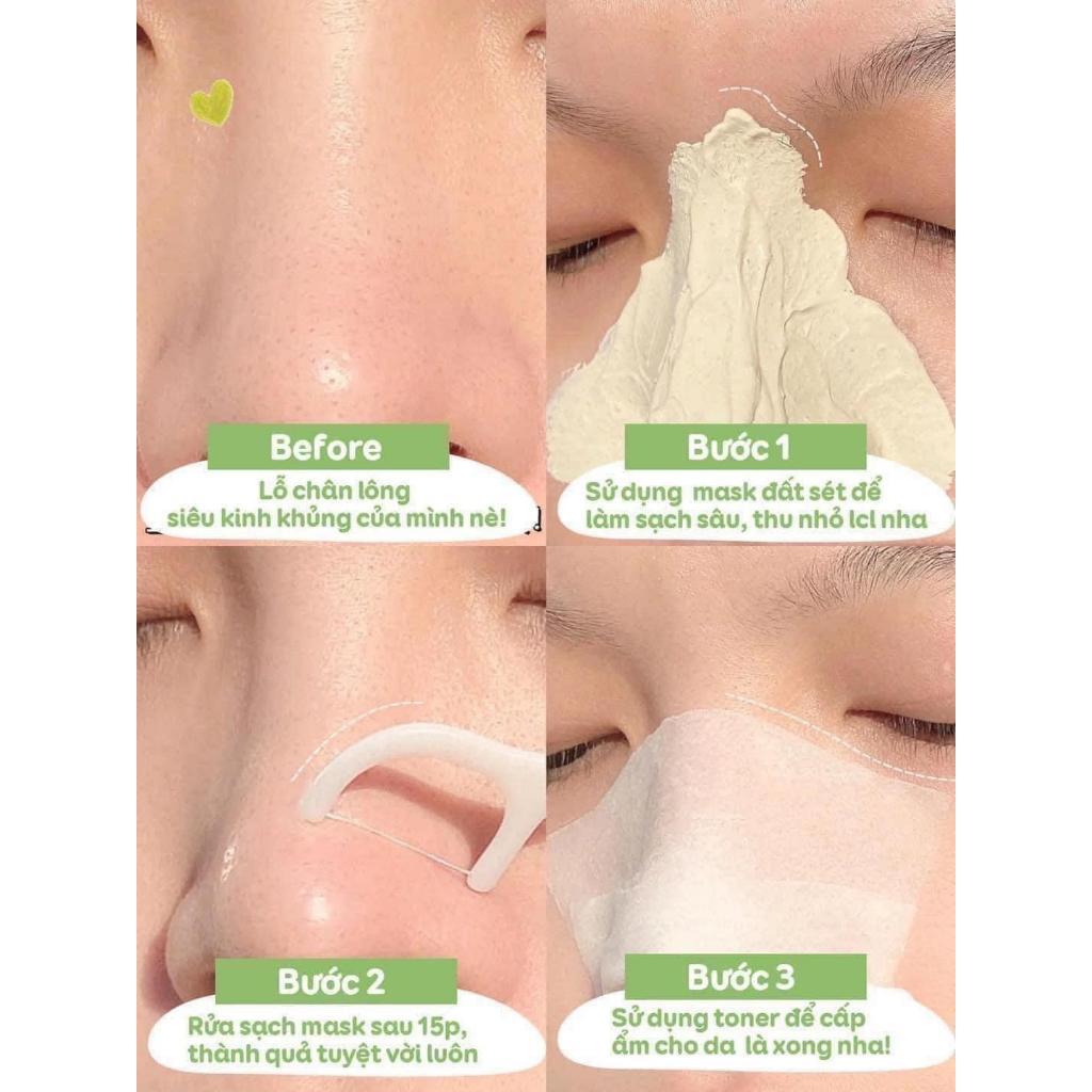 Ảnh [SP Live] Some By Mi Mặt nạ đất sét trà xanh Super Matcha Pore Clean Clay Mask 100g hỗ trợ làm sạch mụn đầu đen 3
