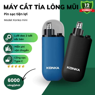 Máy Cắt Tỉa Lông Mày Lông Mũi Điện Konka Mini Thiết Kế Nhỏ Gọn Đầu Tỉa Sắc Bén Không Gây Đau Sạc Pin Tiện Dụng
