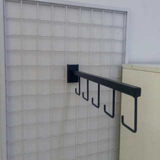 Móc treo vợt cầu lông loại cài khung kệ lưới ô vuông,móc treo đa năng balo/quần áo,móc treo phụ kiện dài 35cm