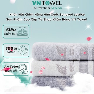 Khăn Mặt Chính Hãng Hàn Quốc Songwol TG Lattice – Sản Phẩm Cao Cấp Phân Phối Bởi Khăn Bông VN Towel