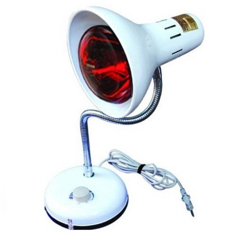 Đèn hồng ngoại chân thấp  Bayoka +bóng 250W ( có nút điều chỉnh tăng giảm)