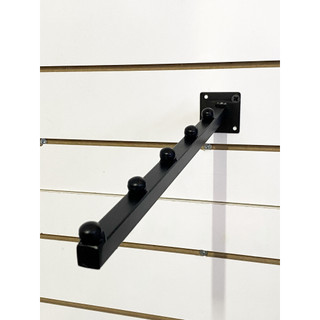 [Bắn vít] Móc bi treo quần áo/balo/túi xách sắt sơn tĩnh điện chống rỉ sét,dài 35cm,5 bi tròn