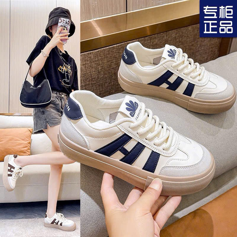 Giày Thể Thao Nữ Hii Kẻ 3 Sọc Thời Trang