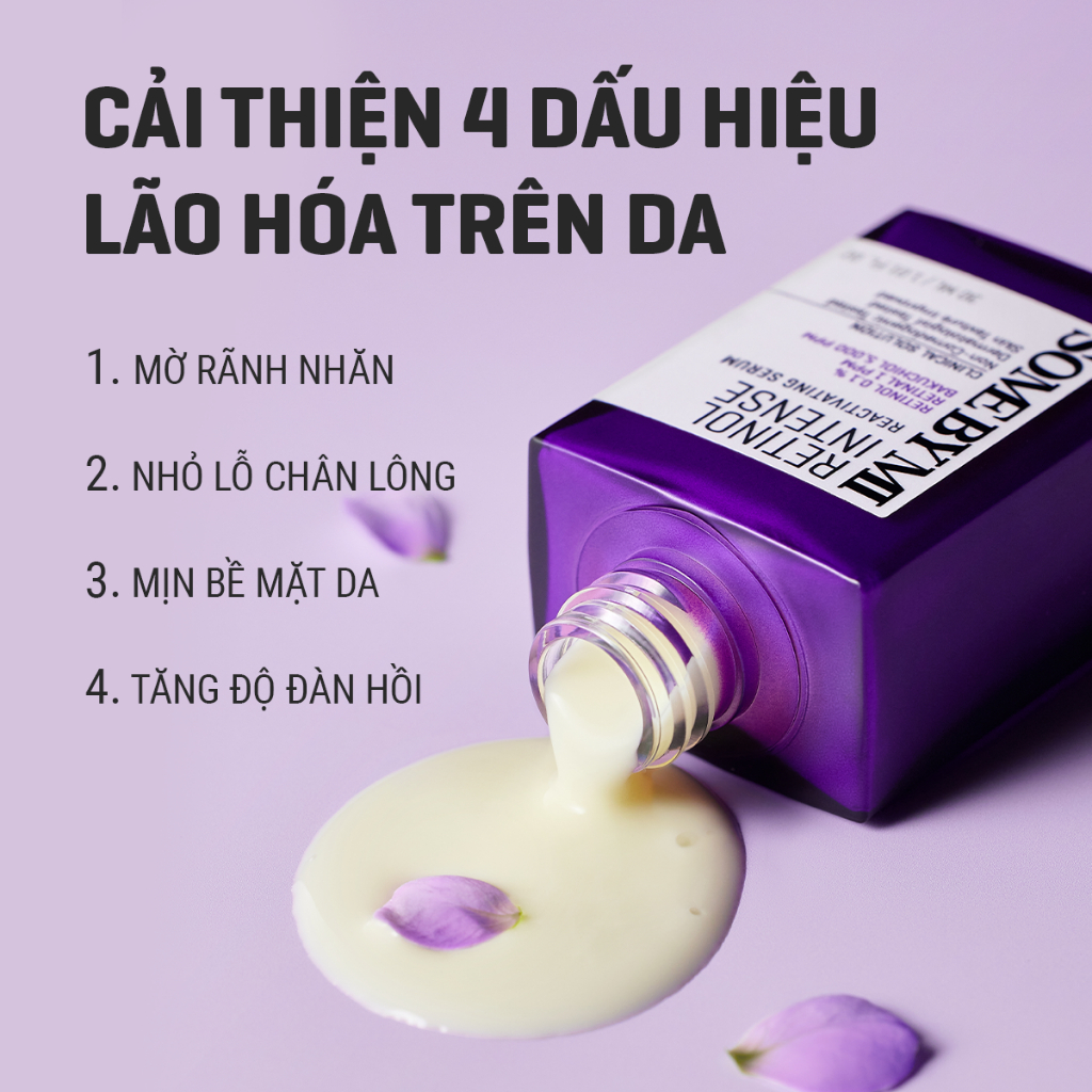 Ảnh [SP Live] Some By Mi Tinh chất Retinol Intense Reactivating Serum 30ml hỗ trợ ngăn ngừa lão hóa 1