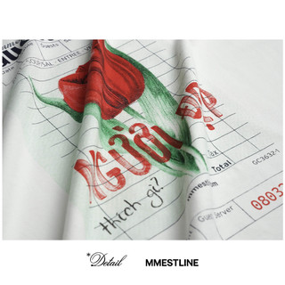 Áo thun MMESTLINE "NGƯỜI ĐẸP" form Boxy in lụa vải Premium Cotton