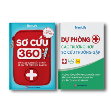 Combo sách - Sơ cứu 360 + Dự phòng sơ cứu ( Nhà sách Online chính hãng)