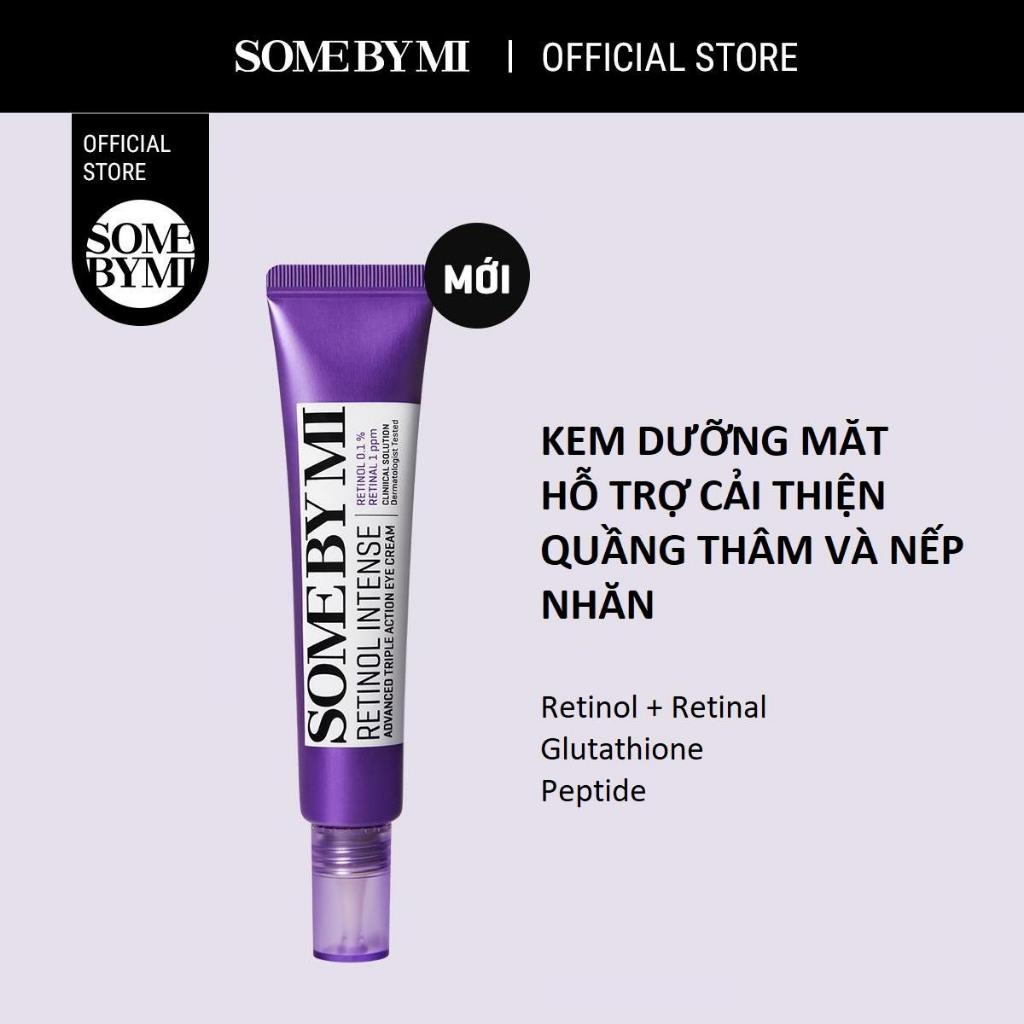 Ảnh Kem dưỡng mắt Some By Mi Retinol 0.1% Intense Advanced Triple Action Eye Cream 30ml giảm quầng thâm và nếp nhăn 2