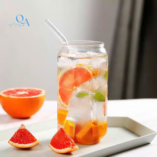 Cốc Thủy Tinh Hình Lon Coca Siêu Xinh, Chịu Nhiệt Cao - Phong Cách RETRO NHẬT BẢN Mới Cho Không Gian