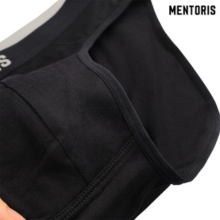 Combo 3 Quần Lót Tam Giác Nam Cotton Cao Cấp MENTORIS, Quần Brief Mềm Mại Thoải Mái CB3MBF01