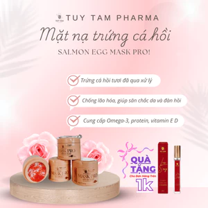 Mặt nạ trứng cá hồi giúp da sáng mịn căng bóng dưỡng cấp ẩm làn da cứu tinh của sự lão hoá Skincare Collagen Tùy Tâm