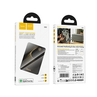 [Chỉ dùng trên IOS] Thiết bị định vị card Hoco E92 sạc không dây - theo dõi xe máy, ô tô, thú cưng, trẻ em, đồ vật