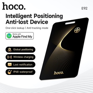 [Chỉ dùng trên IOS] Thiết bị định vị card Hoco E92 sạc không dây - theo dõi xe máy, ô tô, thú cưng, trẻ em, đồ vật