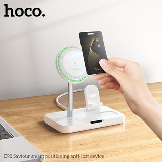 [Chỉ dùng trên IOS] Thiết bị định vị card Hoco E92 sạc không dây - theo dõi xe máy, ô tô, thú cưng, trẻ em, đồ vật