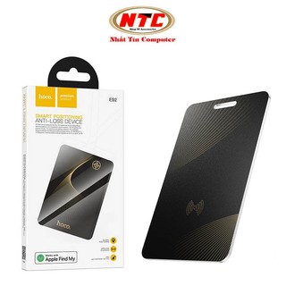 [Chỉ dùng trên IOS] Thiết bị định vị card Hoco E92 sạc không dây - theo dõi xe máy, ô tô, thú cưng, trẻ em, đồ vật