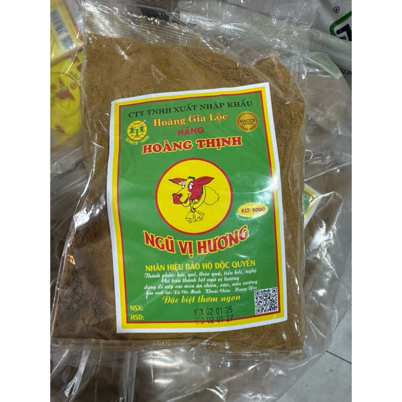 Ngũ vị hương Hoàng Thịnh - gói to 500gr