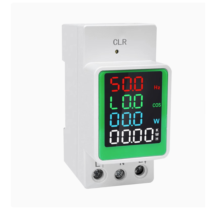 Đồng Hồ 6 Thông Số 220V-100A ,công tơ điện tử ,đồng hồ đo điện,thiết bị ...