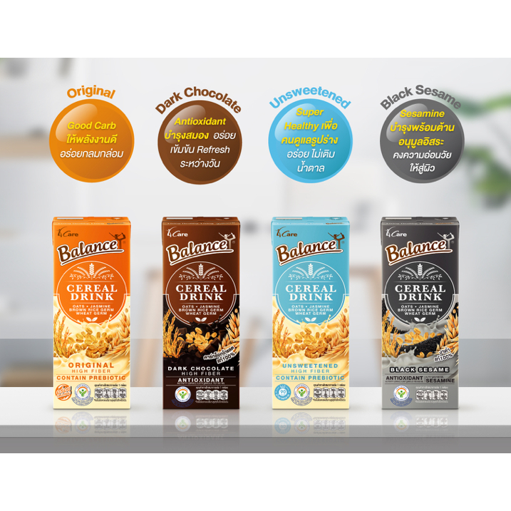 Sữa hạt ngũ cốc 4Care Balance Cereal Drinks