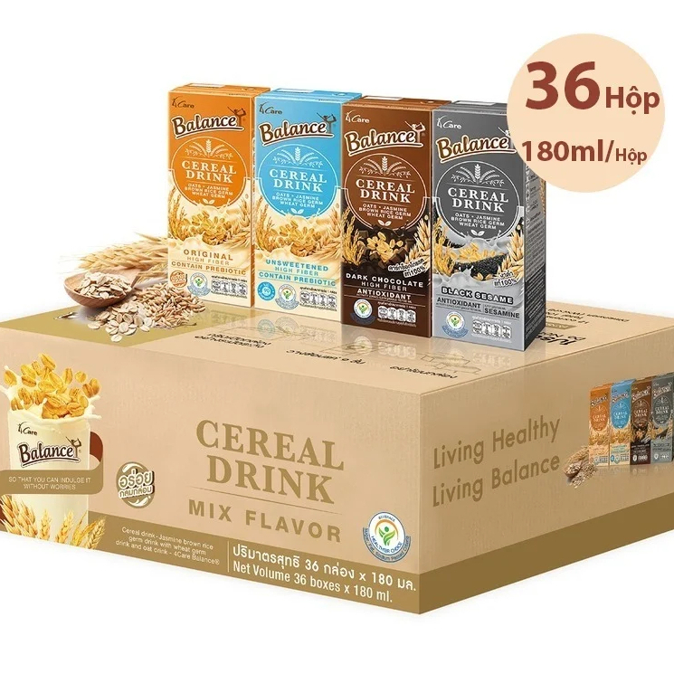 Sữa hạt ngũ cốc 4Care Balance Cereal Drinks