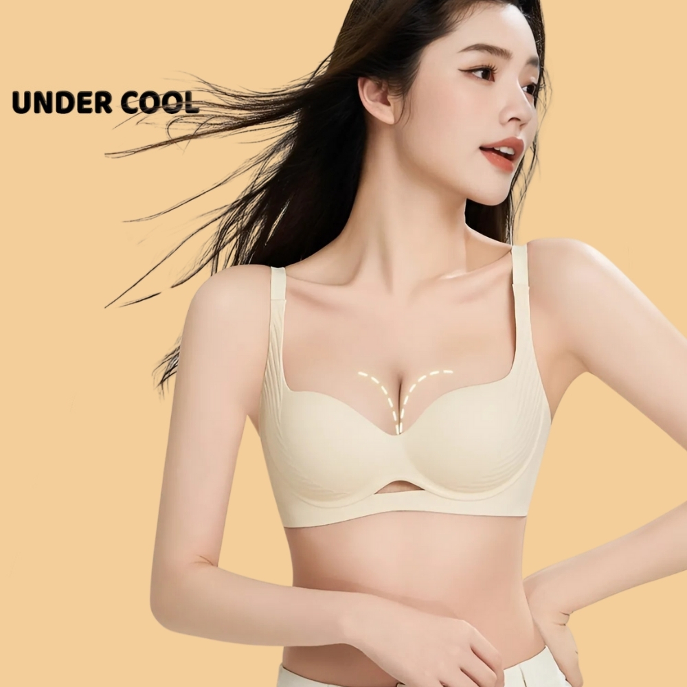 Áo Ngực Nữ UNDERCOOL Su Đúc Dày 3cm, Nâng Đỡ Vòng 1, Tạo Dáng Đầy Đặn, Mặc Áo Dài Không Lộ Viền, Êm Ái AL66