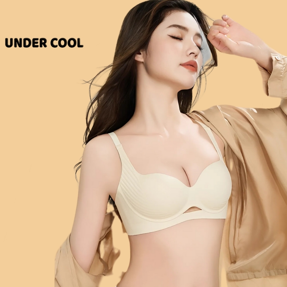 Áo Ngực Nữ UNDERCOOL Su Đúc Dày 3cm, Nâng Đỡ Vòng 1, Tạo Dáng Đầy Đặn, Mặc Áo Dài Không Lộ Viền, Êm Ái AL66
