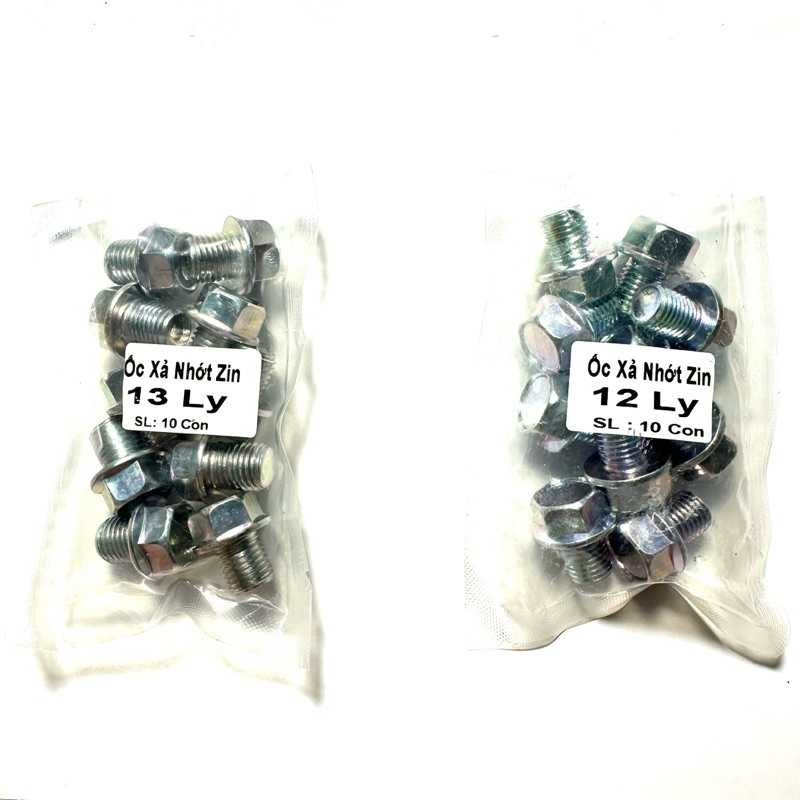 Ốc Xả Nhớt Zin 12 Ly - 13 Ly | Chất Liệu Cao Cấp - Bền Bỉ