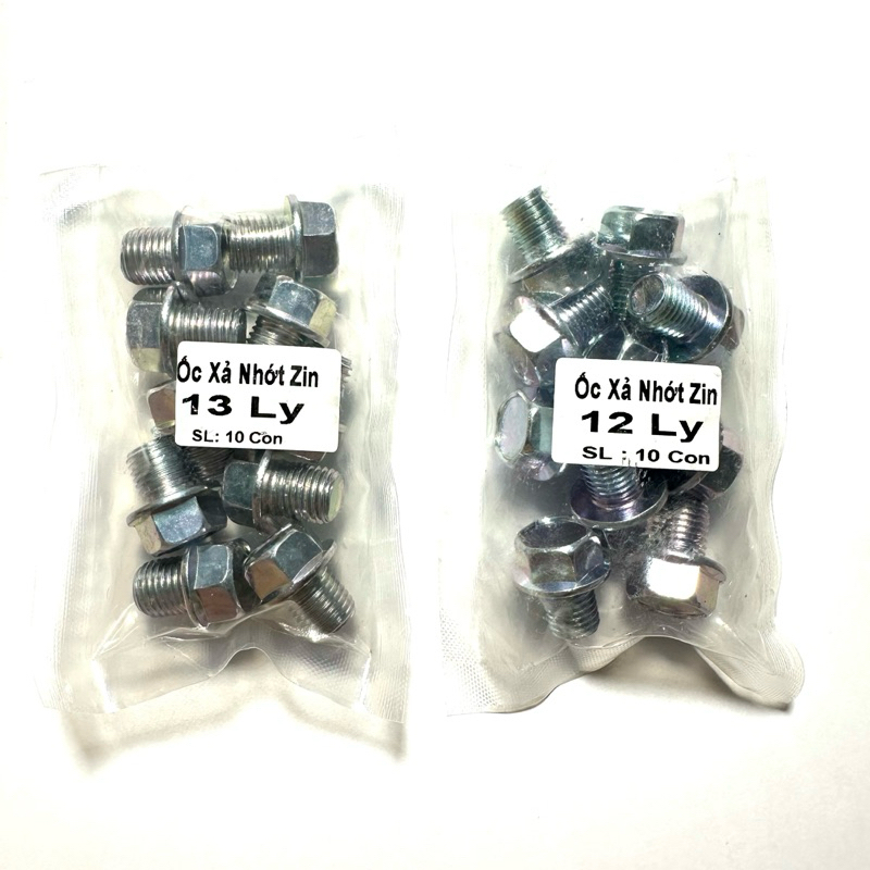 Ốc Xả Nhớt Zin 12 Ly - 13 Ly | Chất Liệu Cao Cấp - Bền Bỉ